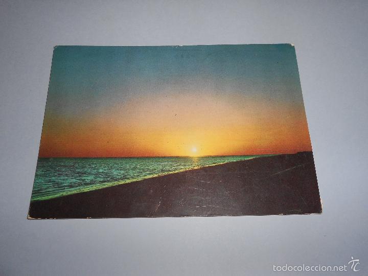 Postales: POSTAL PUESTA DEL SOL - ROTA - CADIZ - 1970 - ESCRITA Y CIRCULADA - PILMAR