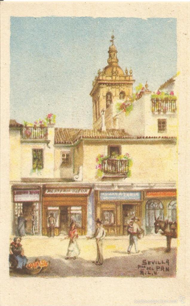 Postales: == N541 - POSTAL - SEVILLA - P. DEL PAN - Foto 1