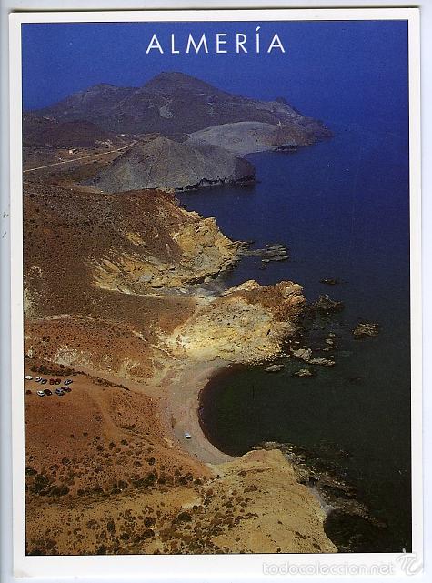 Postales: N&ordm; 197.8 Cala Carb&oacute;n. Parque Natural Cabo de Gata-N&iacute;jar. Triangle Postals Foto: Jaume Serrat.