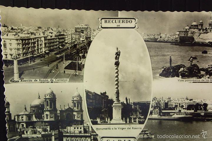Postales: POSTAL, RECUERDO DE CADIZ, SIN CIRCULAR