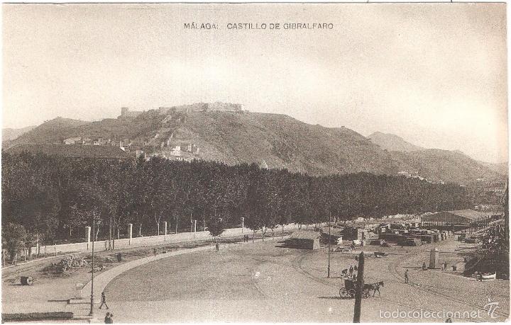 Postales: M&Aacute;LAGA CASTILLO DE GIBRALFARO - Foto 2