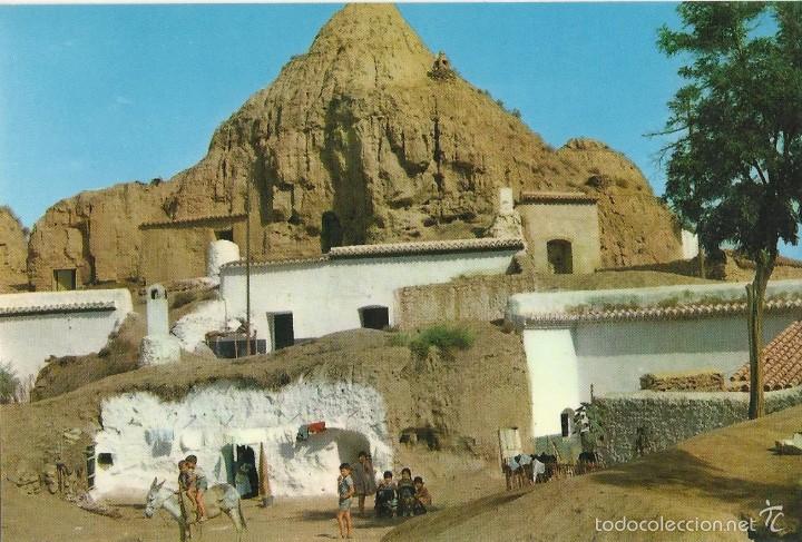 Postales: GUADIX.GRANADA. CUEVAS, 1963.