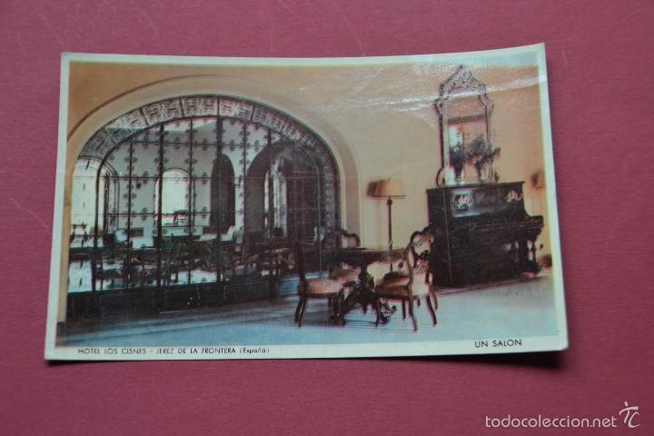 Postales: POSTAL DE JEREZ DE LA FRONTERA:HOTEL LOS CISNES