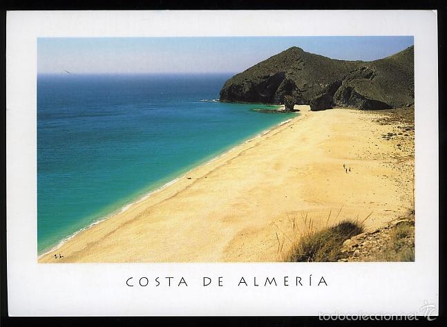 Postales: N&ordm; 8017 Playa de los Muertos, Costa de Almer&iacute;a. Triangle Postals. Foto Jaume Serrat.
