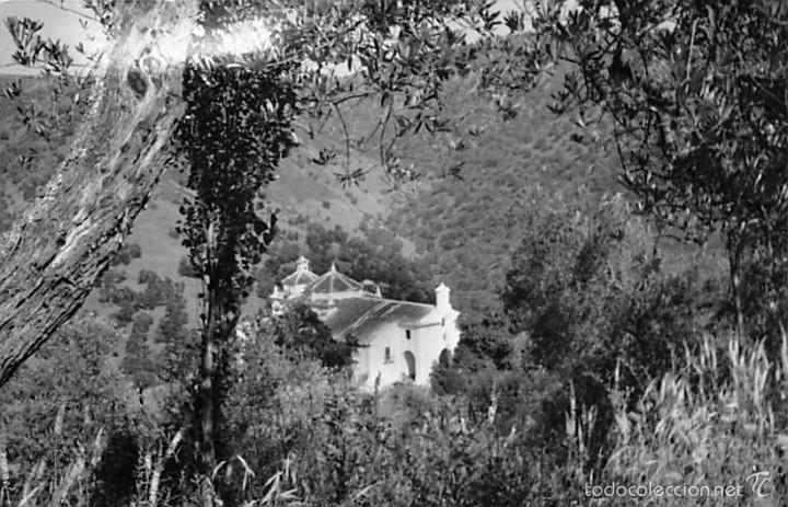 Postales: CAZALLA DE LA SIERRA (SEVILLA).- ERMITA DE NTRA SRA DEL MONTE