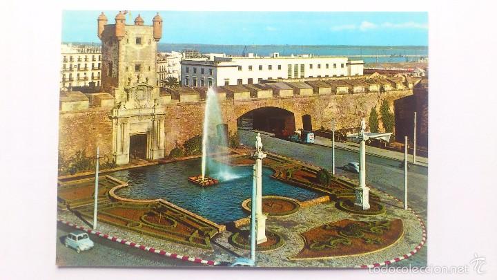 Postales: POSTAL CADIZ - PUERTA DE TIERRA