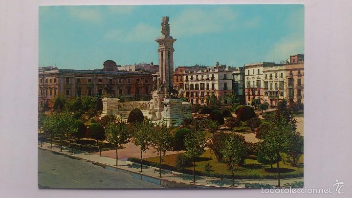 Postales: POSTAL CADIZ - MONUMENTO A LAS CORTES 1812