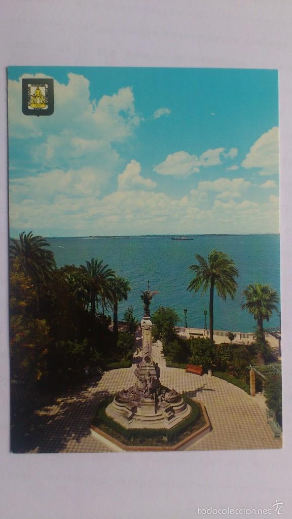 Postales: POSTAL CADIZ - ALAMEDA MARQUES DE COMILLAS