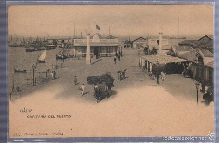 Postkarten: TARJETA POSTAL CADIZ - CAPITANIA DEL PUERTO. 1217. HAUSER Y MENET