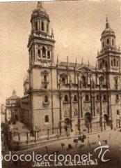 Postkarten: POSTAL ORIGINAL DECADA 1930, JAEN, LA CATEDRAL. LEER, VER TAMA&Ntilde;O Y EXPLICACION.