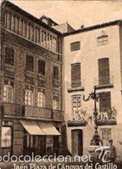 Postkarten: POSTAL ORIGINAL DECADA 1930, JAEN, PLAZA DE CANOVAS DEL CASTILLO. LEER, VER TAMA&Ntilde;O Y EXPLIC.