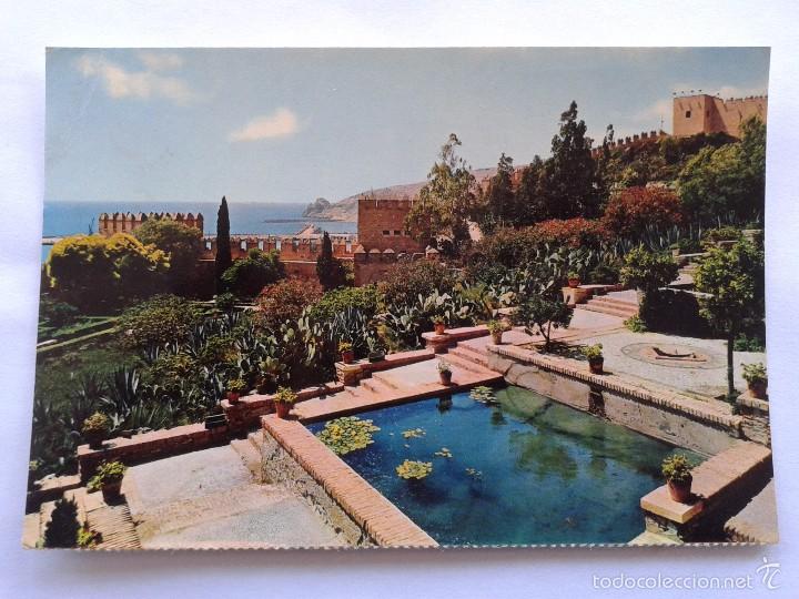 Postales: POSTAL -- ALMERIA - MOJACAR - JARDINES DE LA ALCAZABA -- SIN USO --