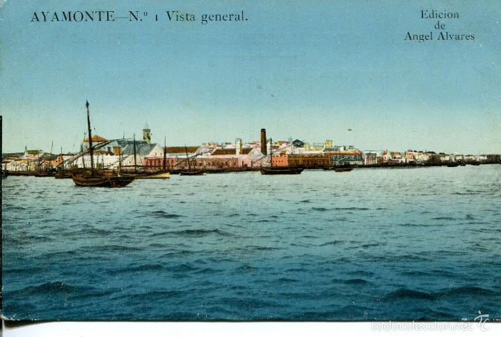 Cartoline: AYAMONTE-VISTA GENERAL-ALVARES N&ordm; 1-  MUY RARA