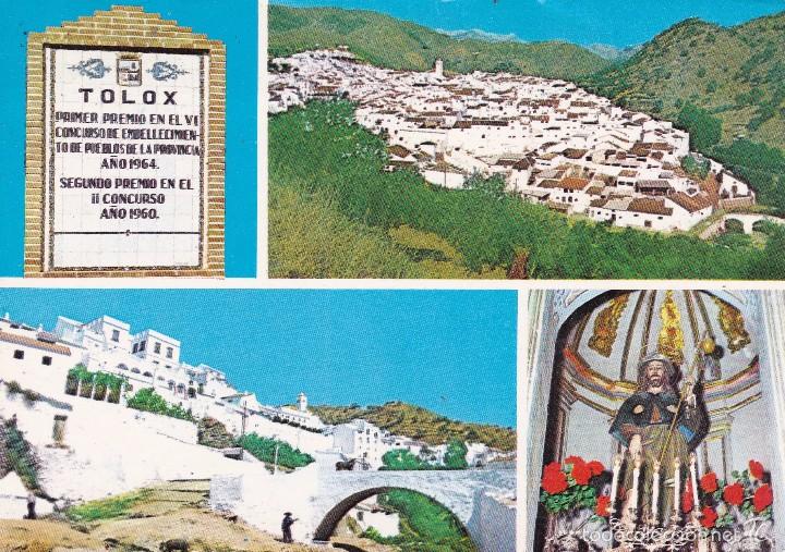 Postales: 2848 Tolox M&aacute;laga (escrita) - Foto 1