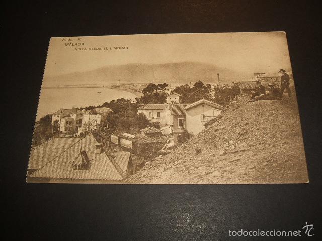 Postales: MALAGA VISTA DESDE EL LIMONAR - Foto 1