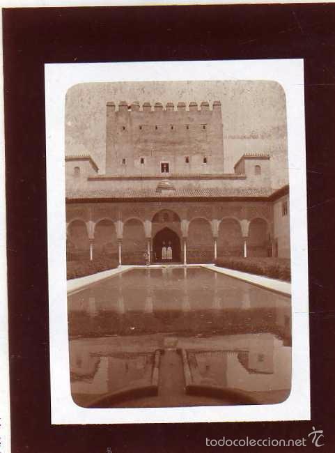Postales: Fotograf&iacute;a 12 x 9 cm Alhambra. Patio de los Arrayanes.