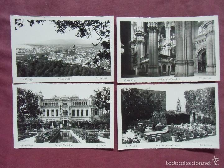 Postales: M&Aacute;LAGA. postales sin circular edic. Arribas. - Foto 1
