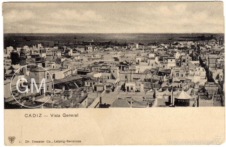 Cartoline: MAGNIFICA POSTAL - CADIZ - VISTA GENERAL
