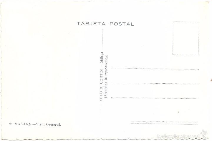 Postales: M&Aacute;LAGA VISTA GENERAL - Foto 2