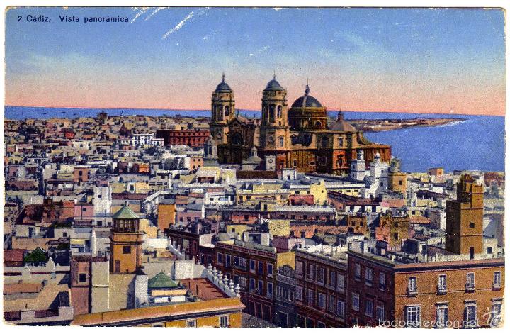 Postkarten: PRECIOSA POSTAL - CADIZ - VISTA PANORAMICA