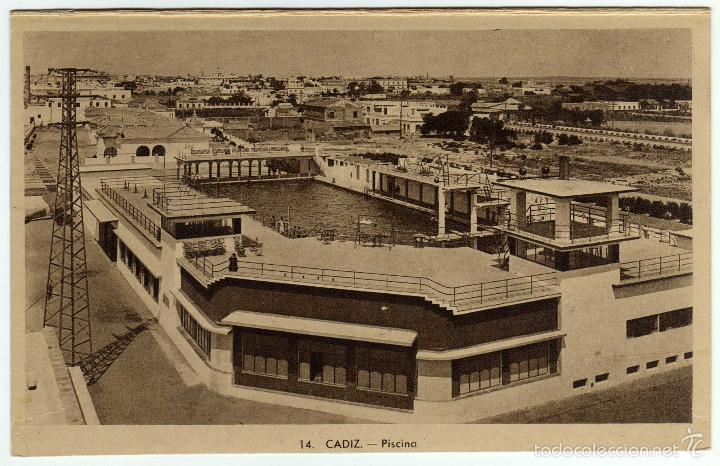 Postais: BONITA POSTAL - CADIZ - PISCINA