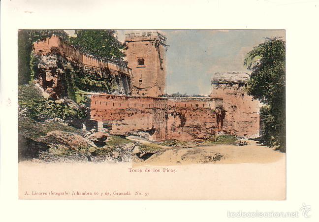 Postales: GRANADA.- TORRE DE LOS PICOS