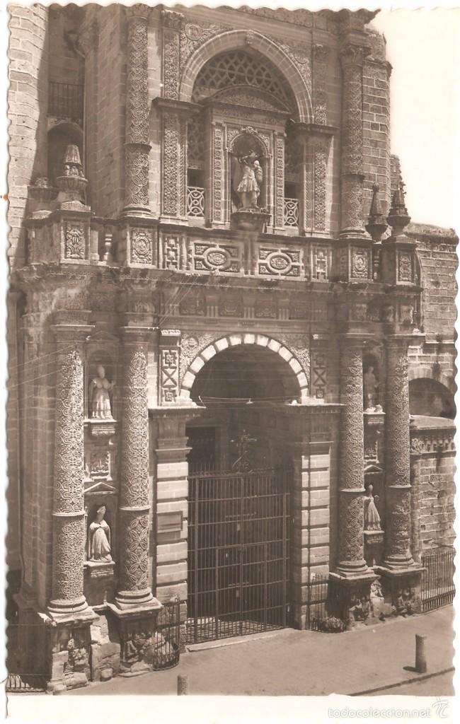 Postales: C&Aacute;DIZ JEREZ DE LA FRONTERA PARROQUIA DE SAN MIGUEL FACHADA PRINCIPAL