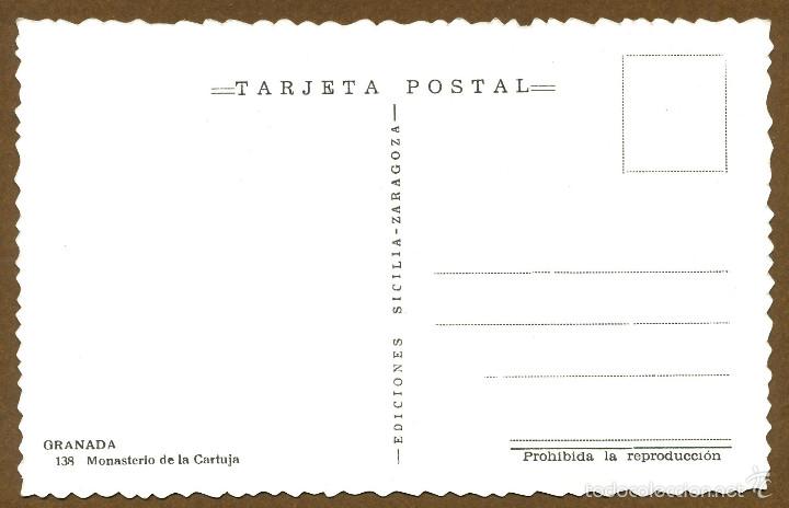 Postales: GRANADA - MONASTERIO DE LA CARTUJA - Foto 2