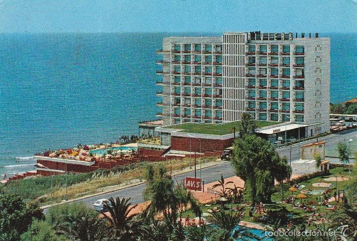 Postales: N&ordm; 25453 POSTAL MALAGA MENALMADENA HOTEL RIVIERA