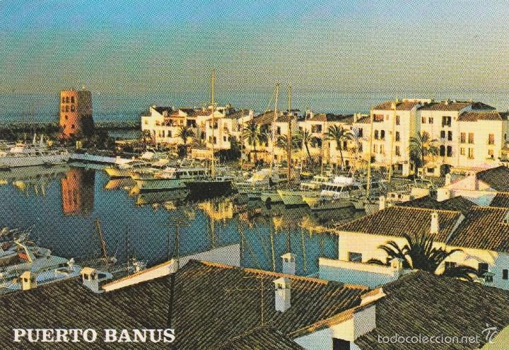 Postales: N&ordm; 25442 POSTAL PUERTO BANUS MALAGA