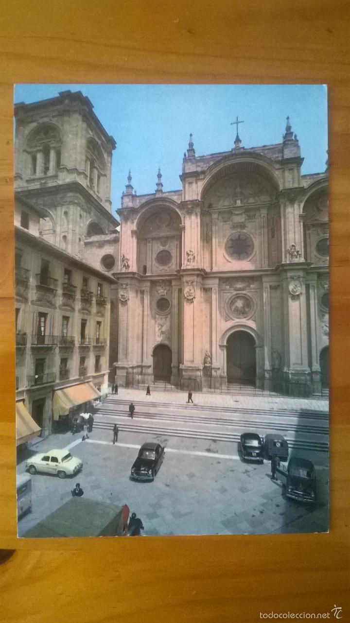 Postales: POSTAL DE LA CATEDRAL DE GRANADA - SIN USAR