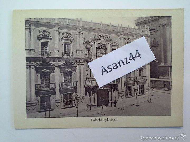 Postales: MAGN&Iacute;FICA Y RARA POSTAL DE M&Aacute;LAGA. PALACIO EPISCOPAL. - Foto 1