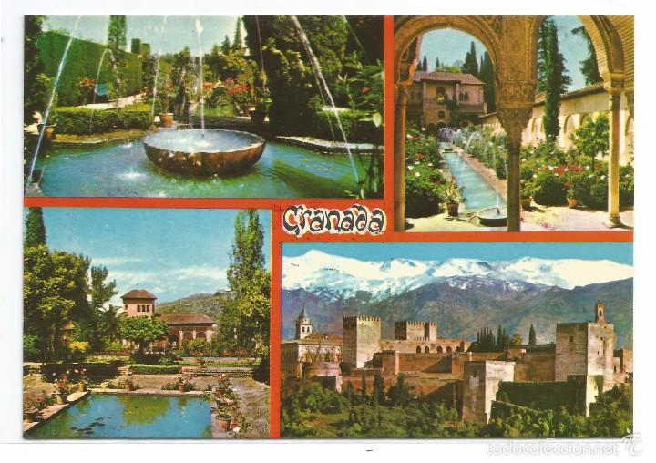 Postales: RECUERDO DE GRANADA .- EDICIONES GALLEGOS N&ordm; 1065