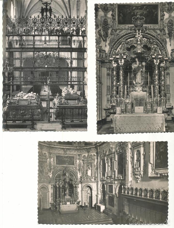 Cartoline: Granada.- Lote de 3 postales de Cartuja.