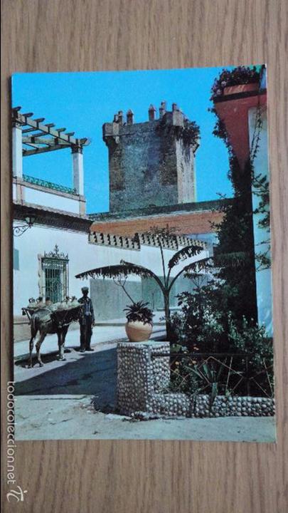 Postales: ANTIGUA POSTAL.CALLE TIPICA.CONIL.CADIZ.FOTOCOLOR VALDIVIESO.N&ordm; 5. A&Ntilde;OS 60