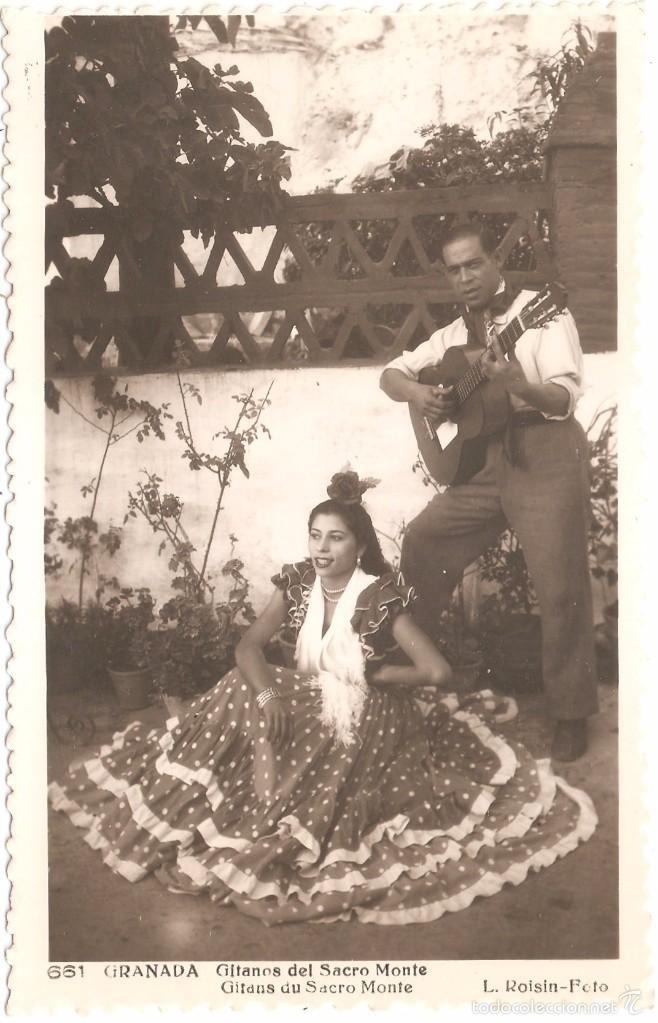 Postales: GRANADA GITANOS DEL SACROMONTE - Foto 1