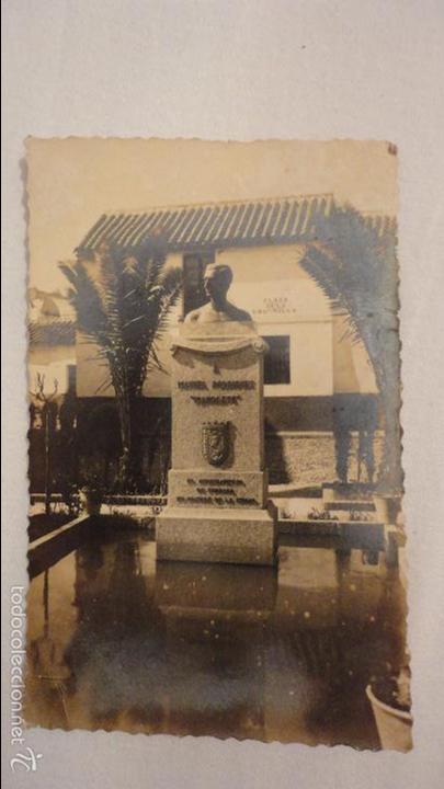 Postales: ANTIGUA POSTAL.PLAZA LAGUNILLA.MONUMENTO MANOLETE.CORDOBA.ARRIBAS.N&ordm; 95.