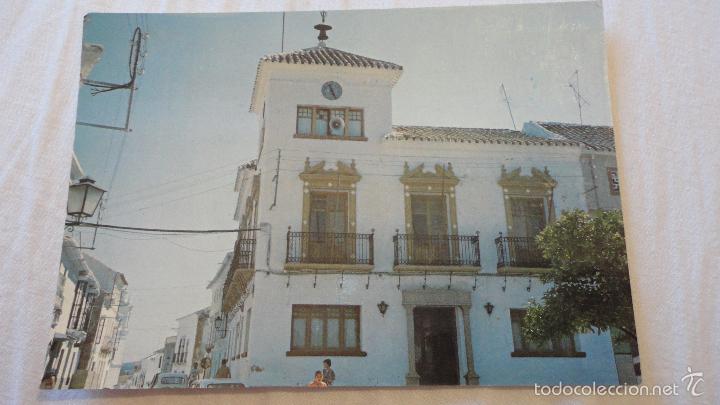 Postales: ANTIGUA POSTAL.AYUNTAMIENTO.CASARICHE.SEVILLA.SAN PI.N&ordm; 3.1977