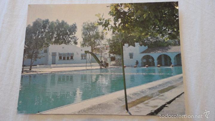 Postales: ANTIGUA POSTAL.PISCINA MUNICIPAL.CASARICHE.SEVILLA.SAN PI.N&ordm; 1.1977.