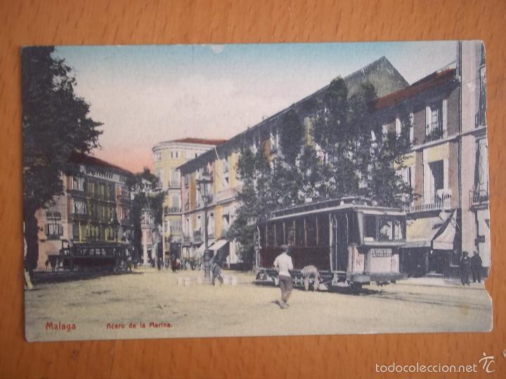 Postales: POSTAL MALAGA.ACERO DE LA MARINA.RAFAEL MU&Ntilde;OZ. DIFICILISIMA. ORIGINAL DE &Eacute;POCA.