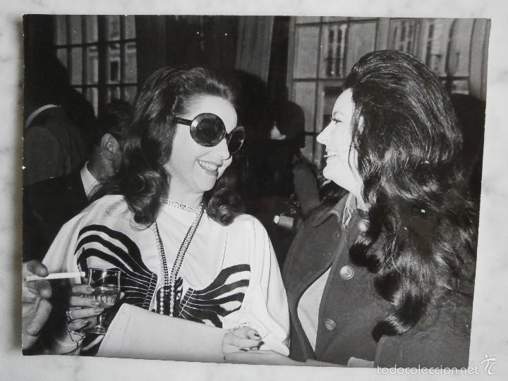 Postales: rosario durcal - foto original de archivo fotografico de prensa grafica mide 24 x 18 c.m.