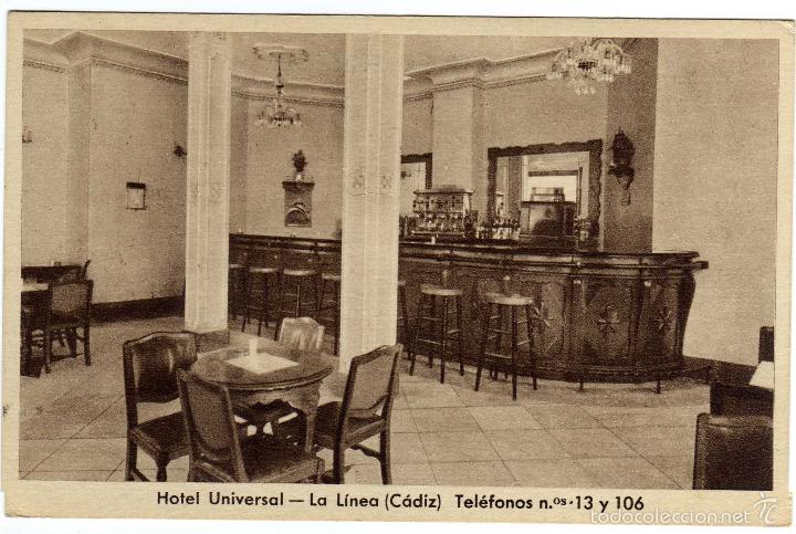 Postkarten: BONITA POSTAL - LA LINEA (CADIZ) - HOTEL UNIVERSAL