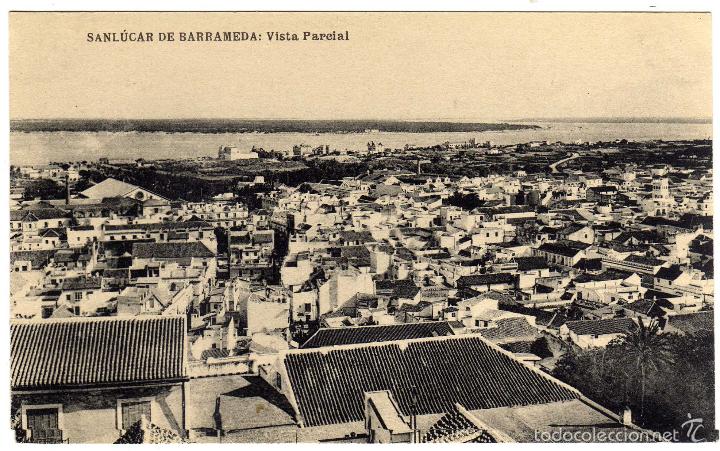 Postkarten: BONITA POSTAL SANLUCAR DE BARRAMEDA (CADIZ) - VISTA PARCIAL