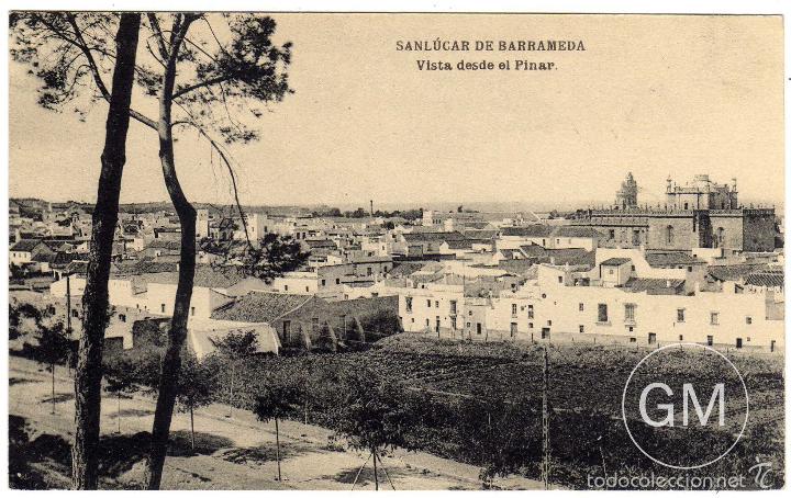 Postais: BONITA POSTAL - SANLUCAR DE BARRAMEDA (CADIZ) - VISTA DESDE EL PINAR