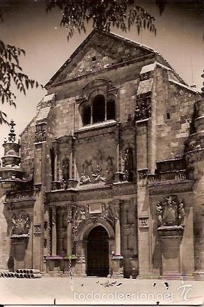 Postales: ANTIGUA POSTAL UBEDA PORTADA CAPILLA SALVADOR ESCRITA