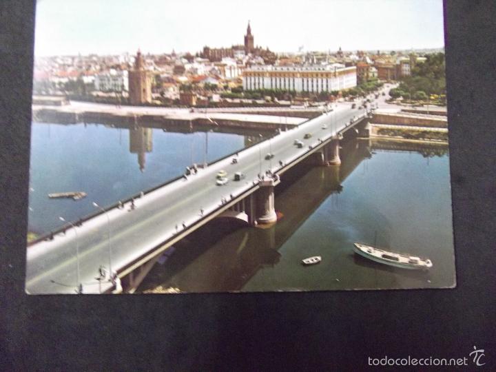 Postales: SEVILLA-V5-N&ordm;85-PUENTE DE SAN TELMO