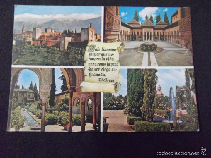 Postcards: GRANADA-V5-N&ordm;47-SERIE 45-ALHAMBRA-VISTA GENERAL
