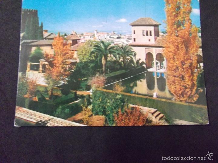 Postcards: GRANADA-V5-N&ordm;405-ALHAMBRA-JARDINES DEL PARTAL