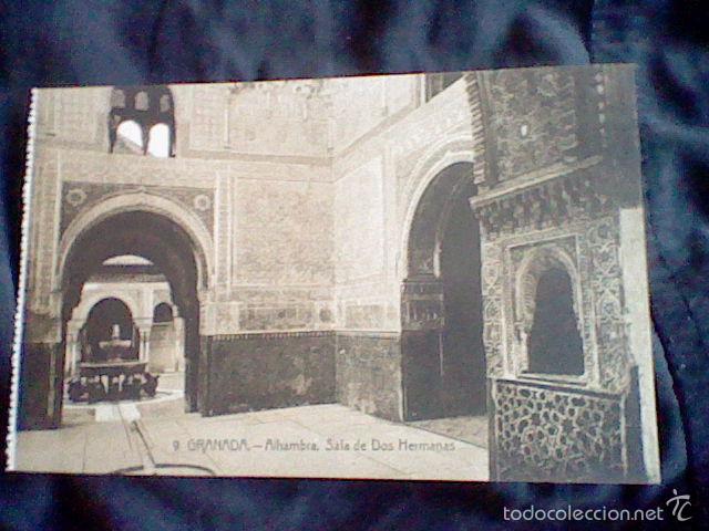 Postales: sala dos hermanasGranada Alhambra ed Abelardo linares s/c n&ordm; 9