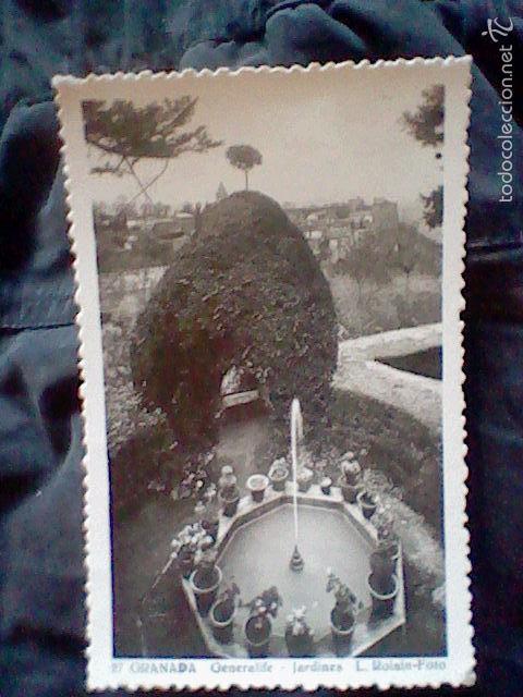 Postales: generalife jardines ed roisin foto n&ordm; 27 escrita 1953